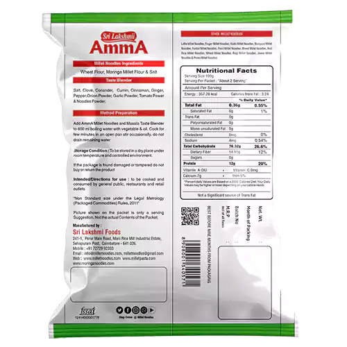 Moringa Millet Noodles 175g - Image 2